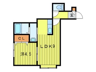 クラシーヴィ菊水の物件間取画像